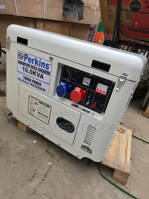10kva Perkins Three Phase Diesel Soundproof Generator 100%Copper Coil