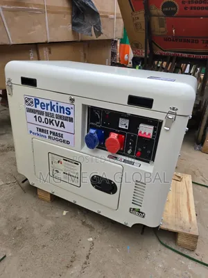 Perkins Three Phase Diesel Soundproof Generator 10kva 100% Copper Coil