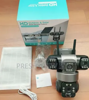 Solar Powered Triple Lens Camera