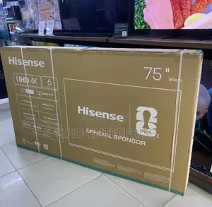 Original 75" Uhd Hisense Tv