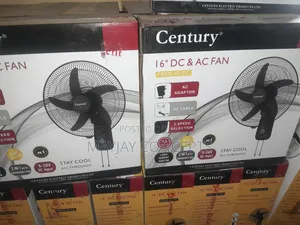 Century 16inchs Dc and Ac Solar Wall Fan-Works With Power Banks●15watts