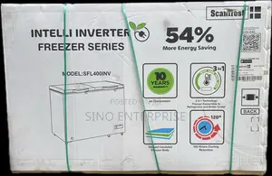 Scanfrost 400 Liters Double Door Inverter Chest Freezer | Sfl400inv