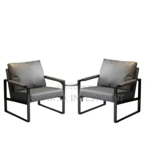 Vintage Accent Upholstered Armchair - Set of 2 - Gray
