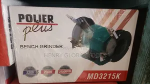 6" 250w Power Plus Bench Grinder