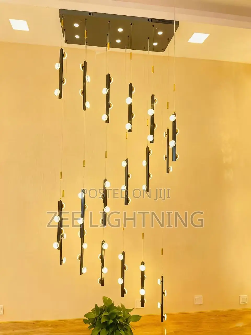 Modern Design Void Chandelier