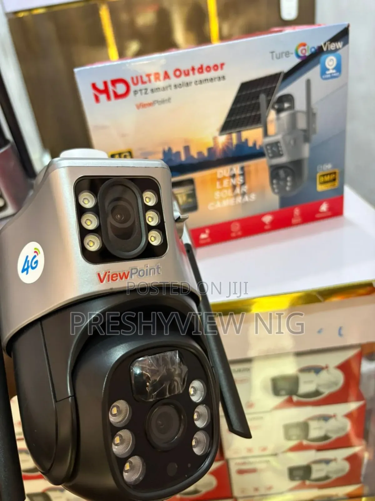 Double Lens CCTV Camera