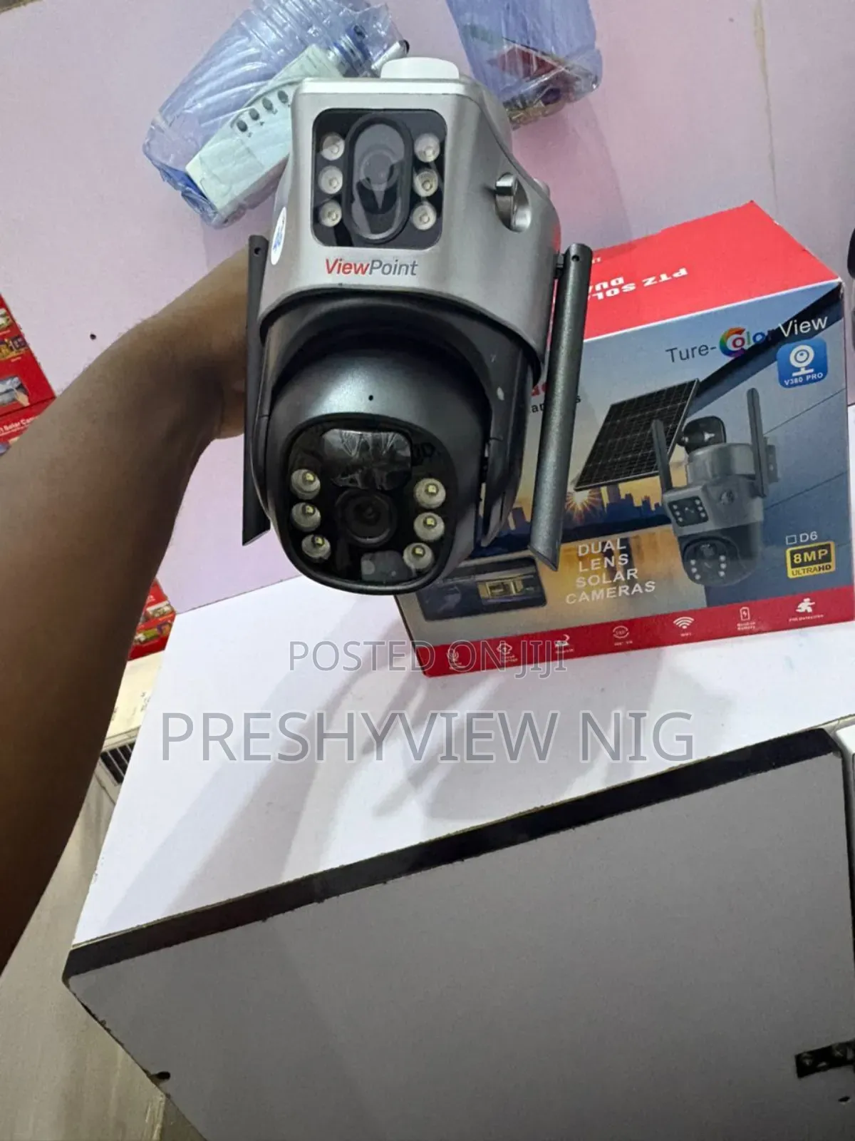 Double Lens CCTV Security Camera
