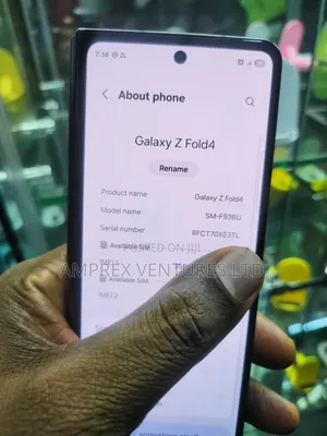Samsung Galaxy Z Fold4 512 GB Black