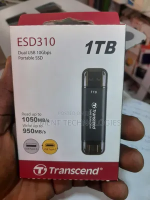Transcend 1tb Esd310 Dual Usb 10gbps Portable SSD