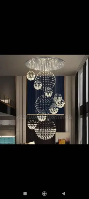 Luxury Crystal Led Spiral Chandelier Large Raindrop Ceiling Light