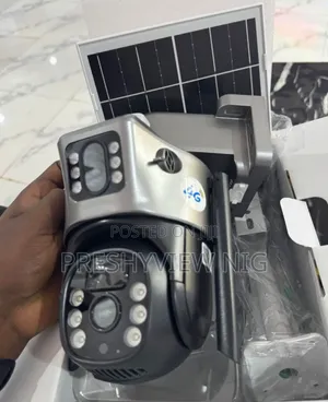Dual Lens CCTV Security Camera Sim Enabled