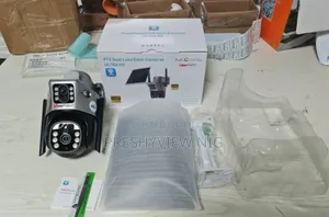 Double Lens PTZ CCTV Camera