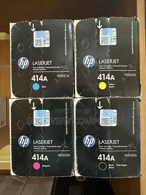 Hp 414a Toner Cartridge Black, Cyan, Yellow And Magenta