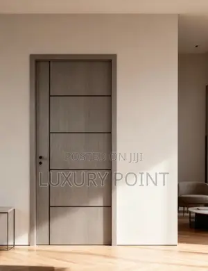 Turkish Wooden Door Grey 3 By 7ft