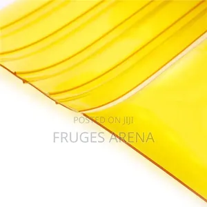 3mm X 200mm X 50m Yellow Ribbed PVC Strip Curtain (37kg)