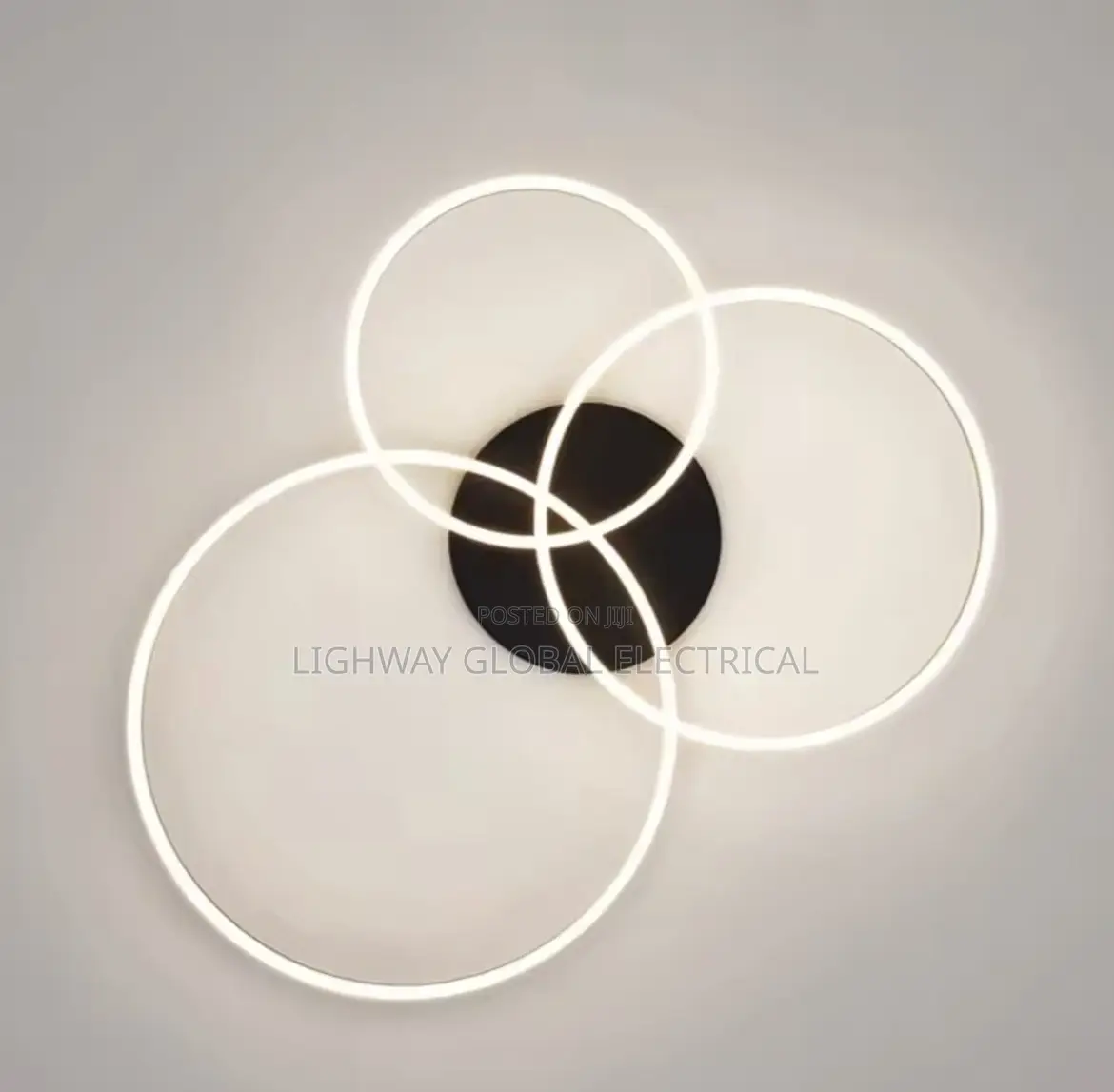 Modern Minimalism Round Ring Led Ceiling Lamp