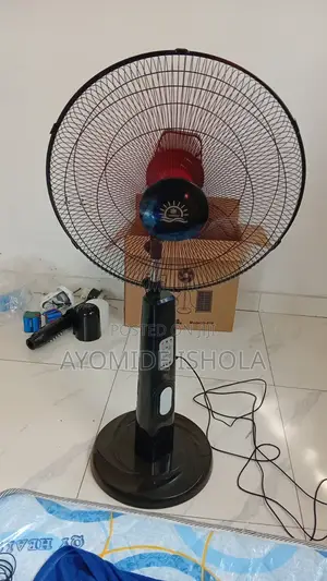 18 Inches Solar Rechargeable Fan(Lithium Battery)