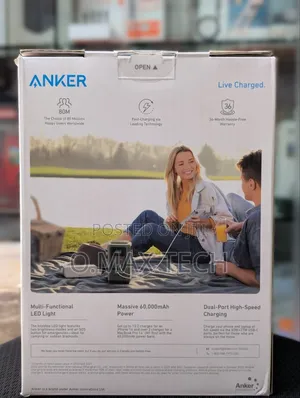 Anker 548 Power Bank 60,000mah,Portable Outdoor Generator 87w