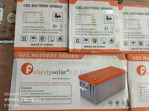 200ah/12v Felicity Dry Cell Battery
