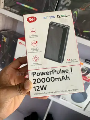 Itel 20000mah Power Bank