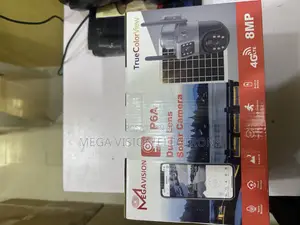 P6a Dual Lens Solar Camera 8mp 4g