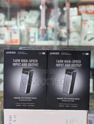 Anker 737 Power Bank 140w Power Core 24k Mah Is A High-capacity