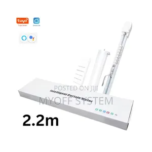 2.2m Tuya Wi-Fi Smart Curtain Rails and Motor