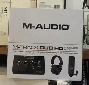 M-Audio M-Track Duo Hd Producer Pack