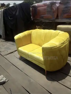 Double Seater Fabric Chair