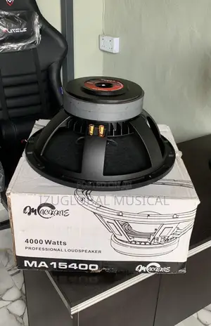 Mackkie Ma15400 Naked 15”Inches Speaker 4000watts Double Magnet
