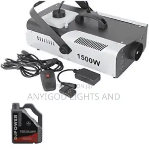 1500w Led Fog Smoke Machine With a Gallon of Fog Liquid