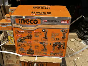 5in1 Ingco Industrial Combo Kit 5pcs