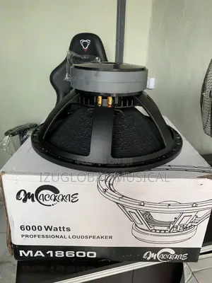 Mackkie Ma18600/ 6000watts Naked Double Magnets Speaker