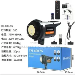Ym - 600-Ss Led Video Fill Light With a Tripod Stand