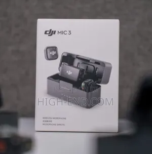 Dji Mic 3 (2 Tx + 1 Rx + Charging Case) Wireless Microphone