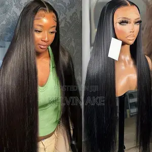 Super Double Drawn 24in SDD Vietnam Bonestraight Virgin Human Hair Wig