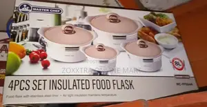 Master Chef 4pcs Set Insulated Food Flask
