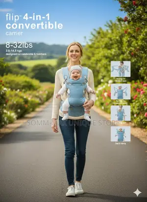 4 in 1 Convertible Baby Carrier