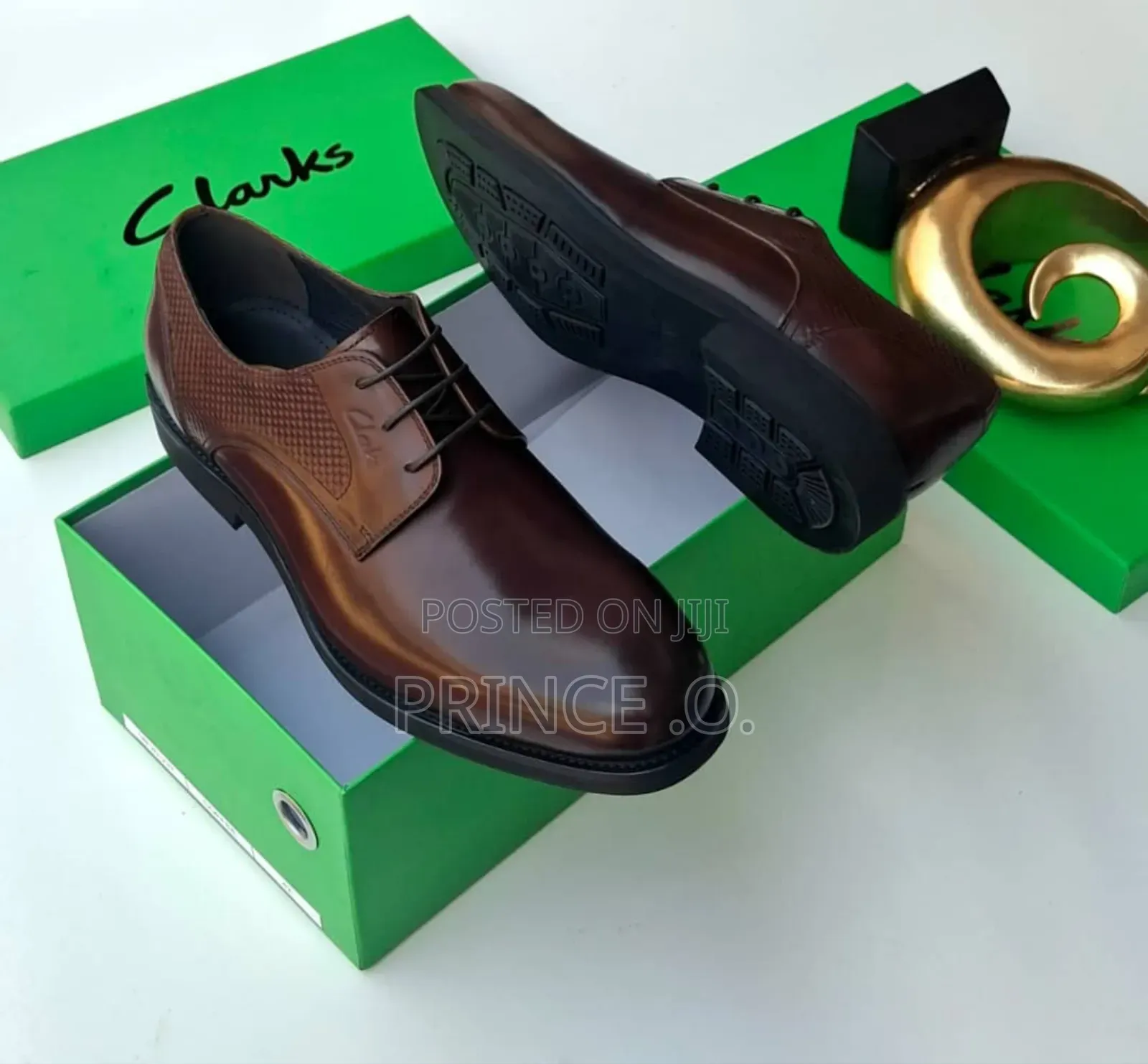 Brown Leather Clarks