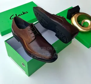 Brown Leather Clarks