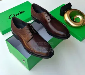 Brown Leather Clarks