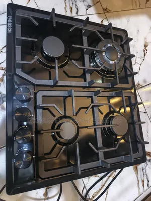 Original Quality Bosch Inbuilt Luxury 4 Burners Black Stainless Cooker
