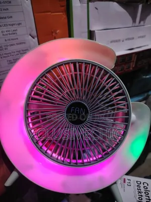 F13 Colorful Desktop Fan