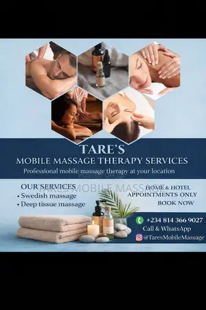 Mobile Masseuse Therapeutic Services