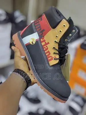 Painted Leather Timberland Boot