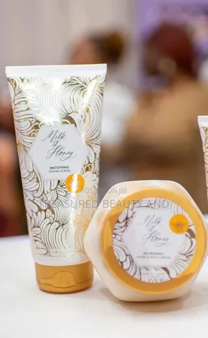 Milk And Honey Scrub And Cream.
