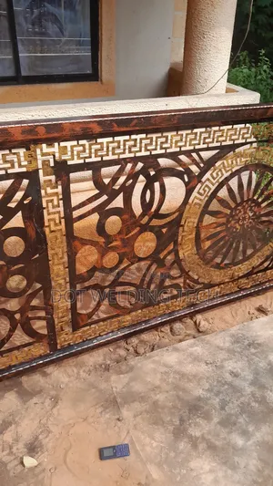 Laser Cut Wrought Iron Handrail