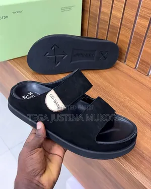Off White Latest Design Men's Pam Slippers