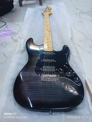 Original Squier Stratocaster Electric Lead Guitar With Amazing.