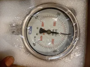 Wika Pressure Gauge -400+400mbar 4inches